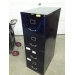Sunar Black Vertical 4 Drawer Legal File Cabinet, Locking